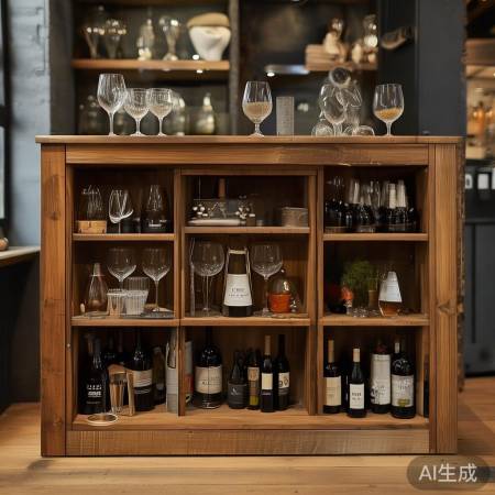 多功能储酒置物架