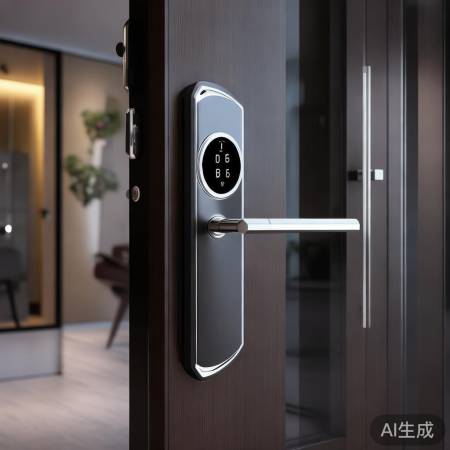 “智能锁，守护家安全”